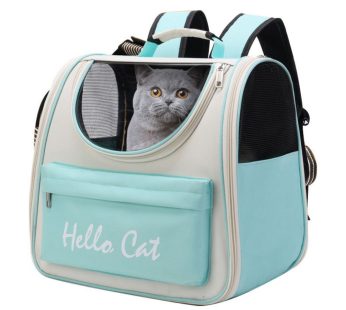 Portable Cat Bag For Going Out Pet Backpack For Cat Going Out Convenience And Airy