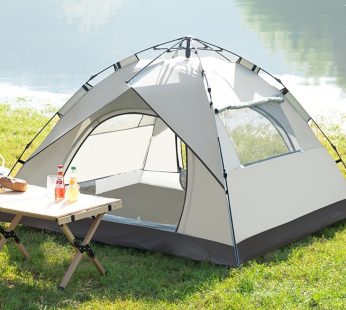 Outdoor Camping Fully Automatic Waterproof And Sunscreen Quick Opening Tent Camping Tent