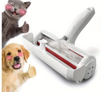 Pet Hair Remover – Lint Roller For Pet Hair – Cat And Dog Hair Remover For Couch, Furniture, Carpet, Car Seat, Reusable Roller W/Self-Cleaning Base – Upgraded Animal Fur Removal Tool