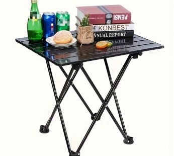1pc Outdoor Folding Table, Portable Folding Table For Camping Picnic Beach