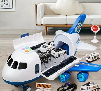 Delightful Airplane Car Toy Play Set For 3+ Year Old Boys & Girls – Blue! Christmas、Halloween、Thanksgiving Day Christmas Halloween Thanksgiving Gifts