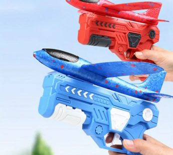 Airplane Launcher Toy, Flight Mode Catapult Toy, Throwing Foam Plane With Launcher Toys Gun One-Click Ejection Shooting Airplane Toy Christmas.Halloween.Thanksgiving Gift