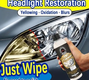 250ml Unscented Headlight Restoration Polish – Scratch-Resistant, Crystal-Clear Finish for Safe & Bright Car Lights