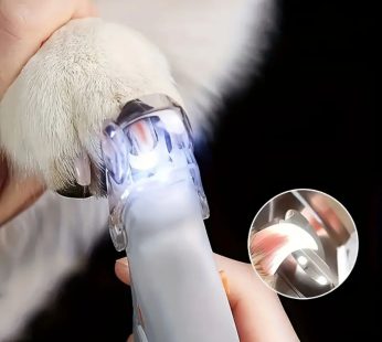 1pc LED Pet Nail Clipper For Easy And Safe Dog And Cat Paw Grooming