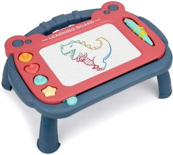 2-Year-Olds’ Interactive Magnetic Drawing Board – Mess-Free Creativity – Ideal Birthday & Seasonal Gift for Boys & Girls, Enhances Learning & Development