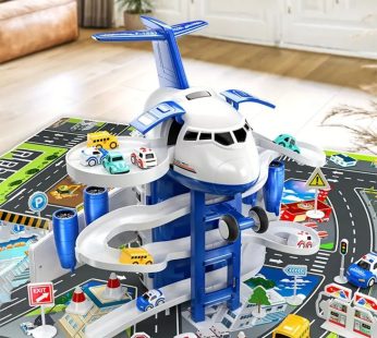Musical & Light-Up Airplane Toy – Education Meets Fun with Realistic Inertial Movement, Perfect for Kids’ Gifts on Holidays & Birthdays