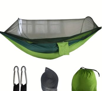Automatic Quick Opening Mosquito Net Hammock, Casual Mosquito Repellent Hammock For Outdoor Camping