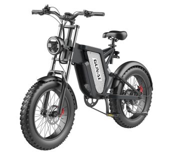 GUNAI MX25 Electric Bike 1000W Motor 48V 25AH Battery 20X4.0inch Tires Oil Brakes 50-60KM Max Mileage 200KG Max Load Electric Bicycle [EU DIRECT]